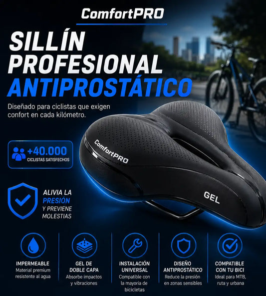 ConfortPro - Sillín profesional antiprostático